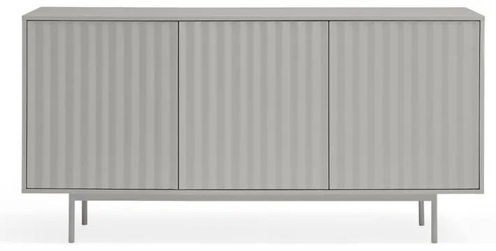 Сив нисък скрин 159x80 cm Sierra – Teulat