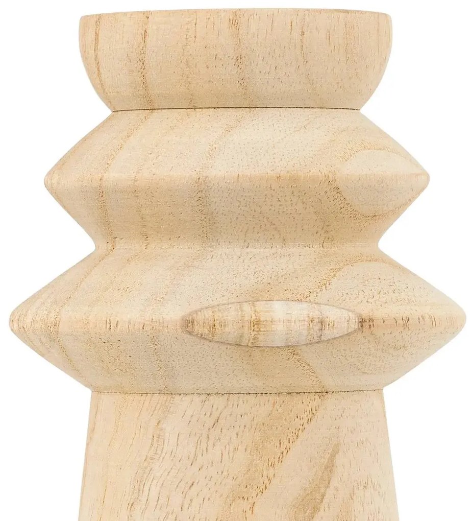 Свещник atmosphera Uma, Дърво, 24 cm, 2 бр