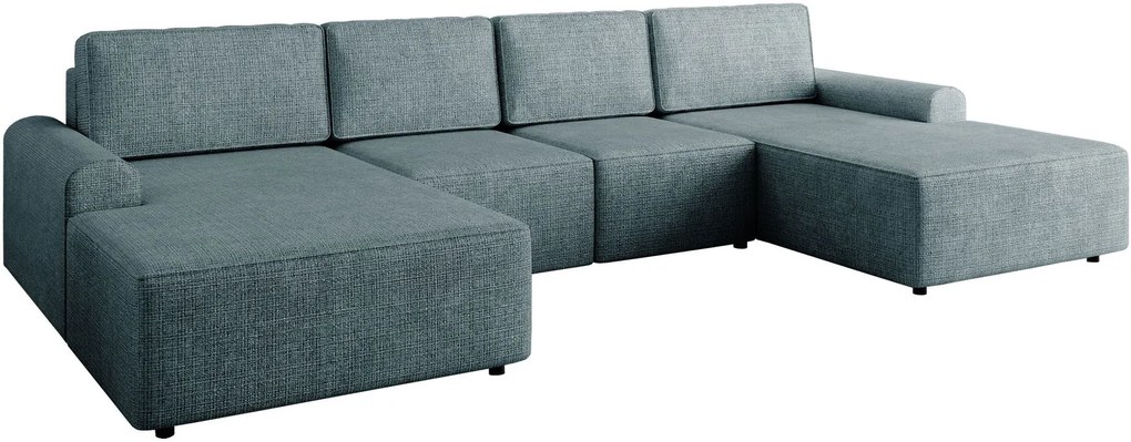 Ъглов диван Bella XL-Син