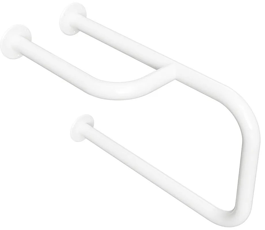 Стенен стоманен парапет за баня 52 cm Handicap Left – Sapho