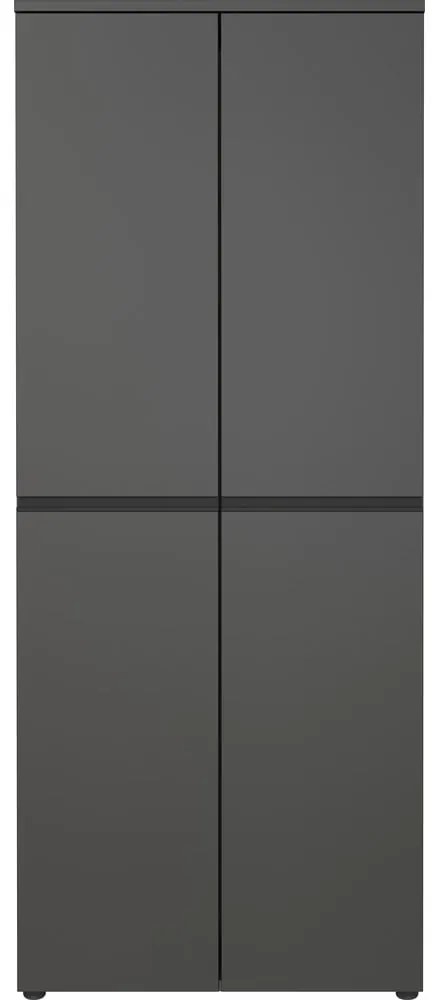 Антрацитен гардероб 81x197 cm Bedano – Germania
