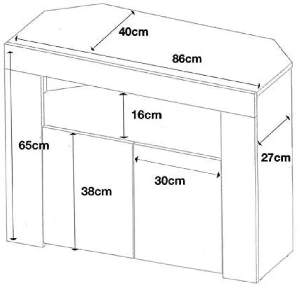 TV шкаф Spotlight mini II