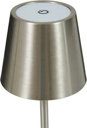 Настолна лампа atmosphera Cody, Сребрист, 36 cm