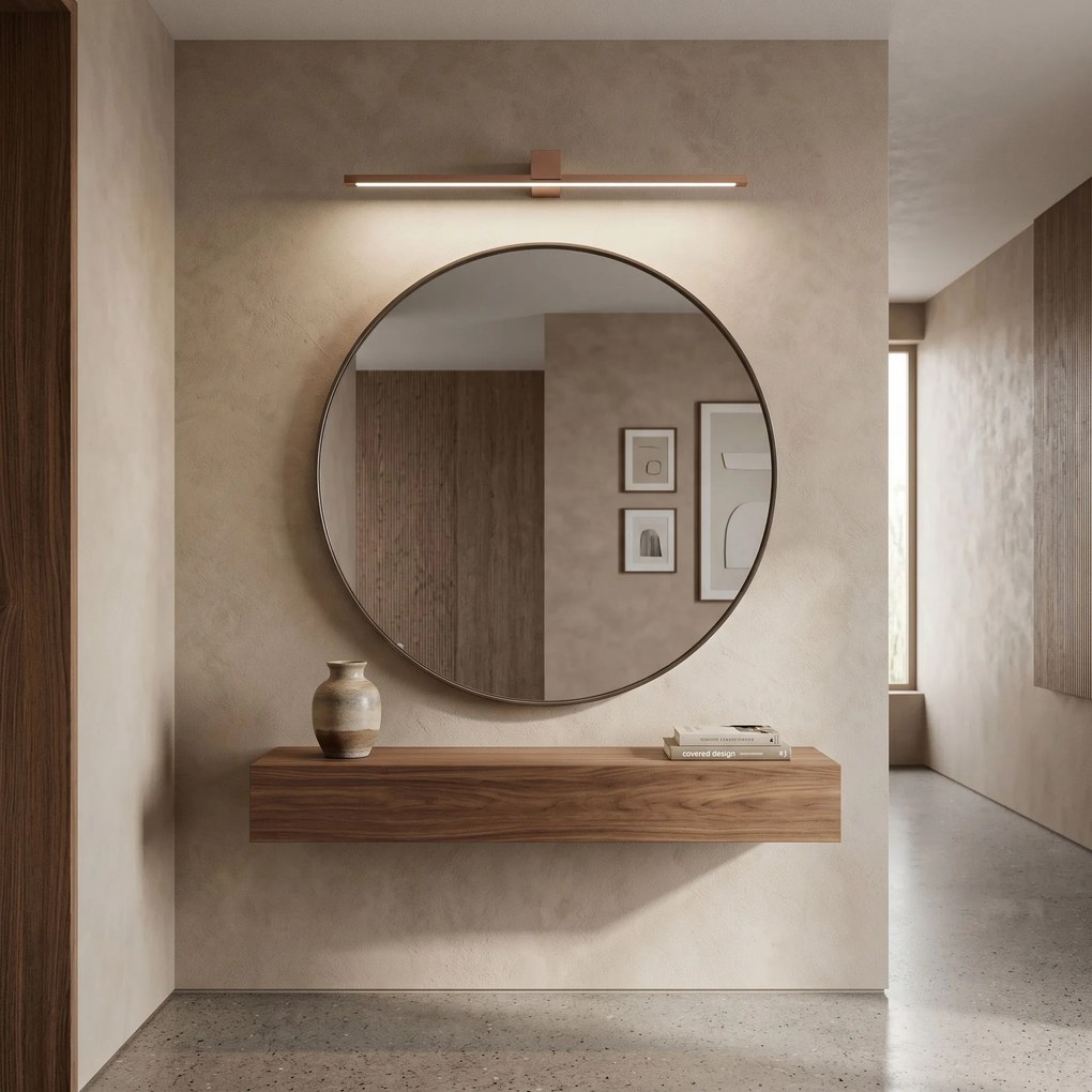LED аплик за баня SWE054-1W 80 cm COPPER BRUSH