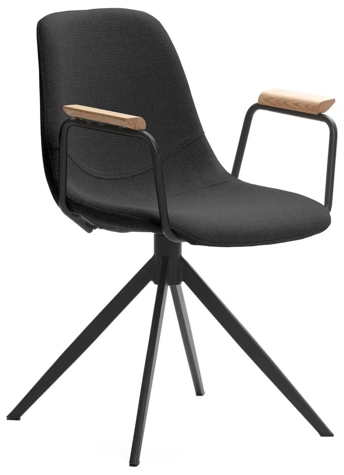 Черни трапезни столове в комплект от 2 бр. Tali – Marckeric