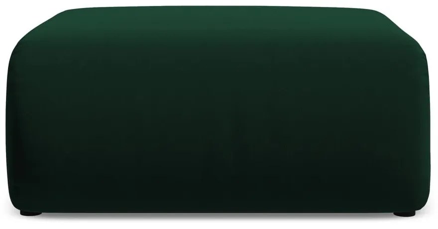 Тъмнозелена кадифена табуретка Ekahi – Makamii