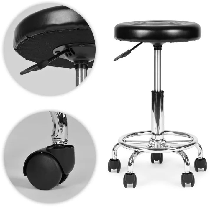 Регулируем на височина стол на колела