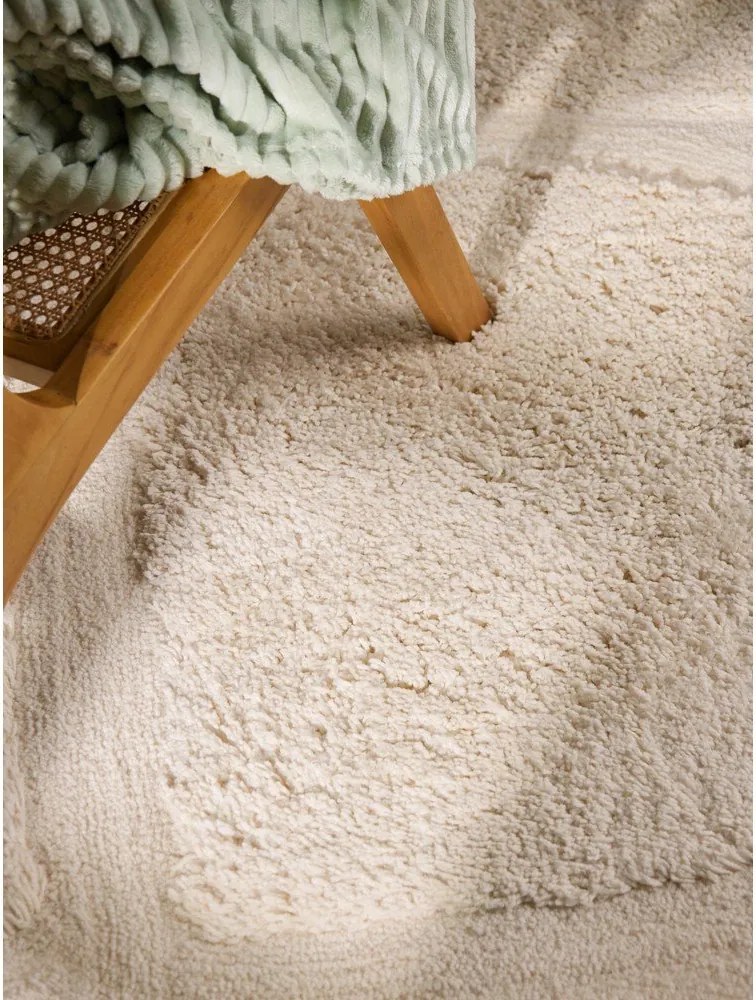 Кремав ръчно изработен килим 120x180 cm Lambeth Jasper – Ted Baker