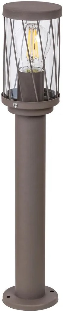 RABALUX Budapest 8889/ външна лампа, кафява/ E27 1X MAX 40W/ IP44 H500mm - 8889