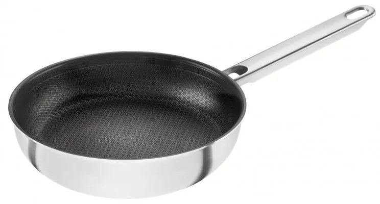 Дълбок тиган Zwilling Joy Plus 1029411, 20 см, Незалепващо Permaresist Ultra покритие, Неръждаема стомана 18/10, Фурна и Индукция, Сребрист