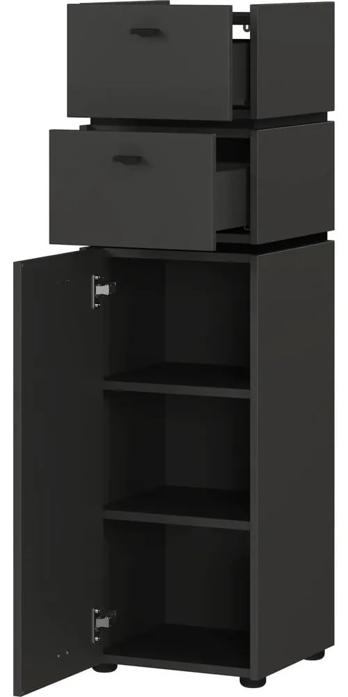 Висок шкаф за баня в антрацит 34x117 cm Modesto - Germania