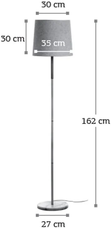 Подова лампа InLight 45375-White