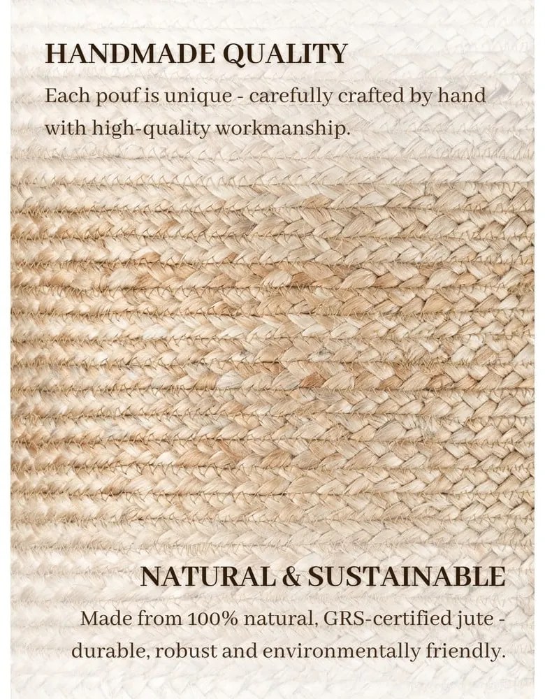 Табуретка в естествен цвят Jutta Gold – Hanse Home