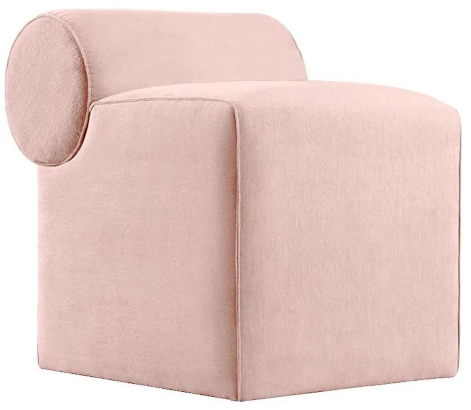 Табуретка TIKI 47x45 cm розова