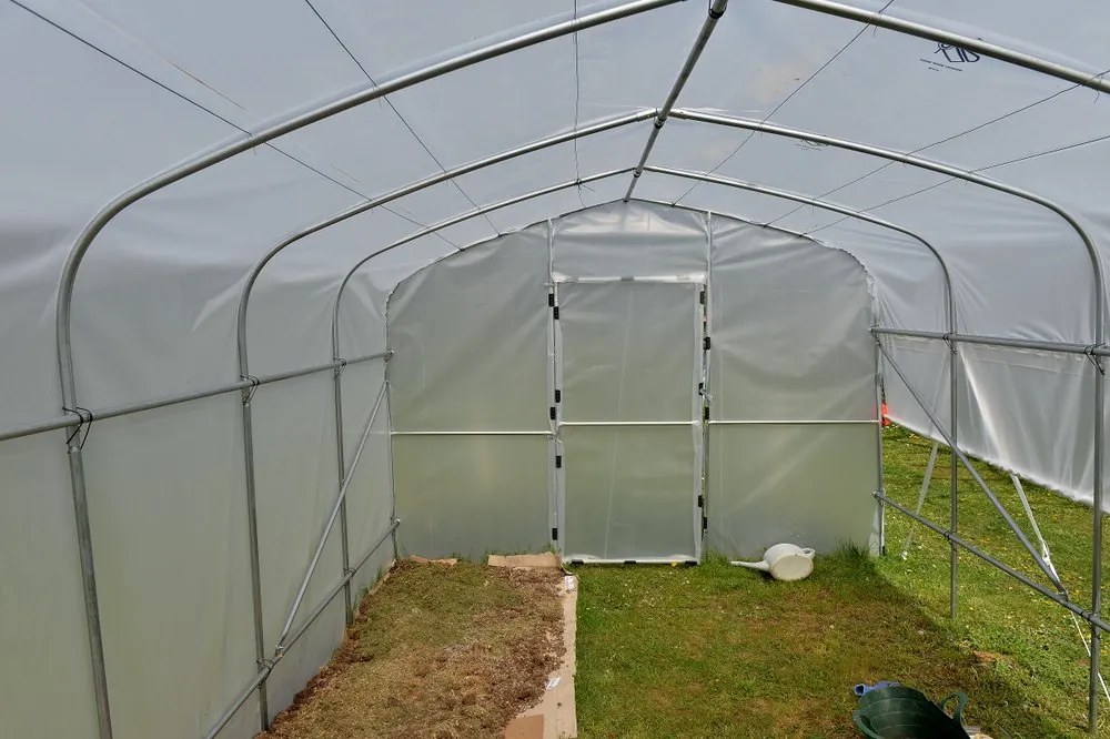Професионална модулна оранжерия Tunnel Pro System 3 - 18 кв.м. с една врата (6x3x2m)