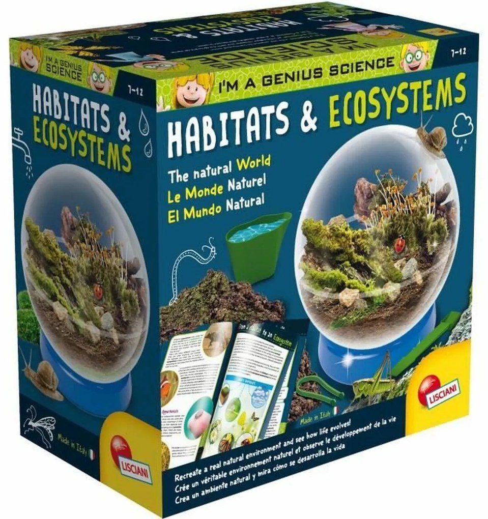 Научна Игра Lisciani Giochi Habitats &amp; Ecosystems