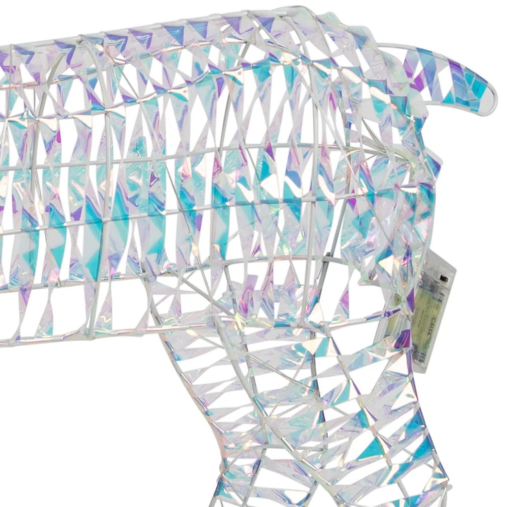 Коледна подова лампа Елен Дъга 60 см с LED - Niji