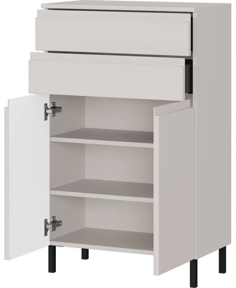 Кремав висок шкаф за баня 60x97 cm Salinas – Germania