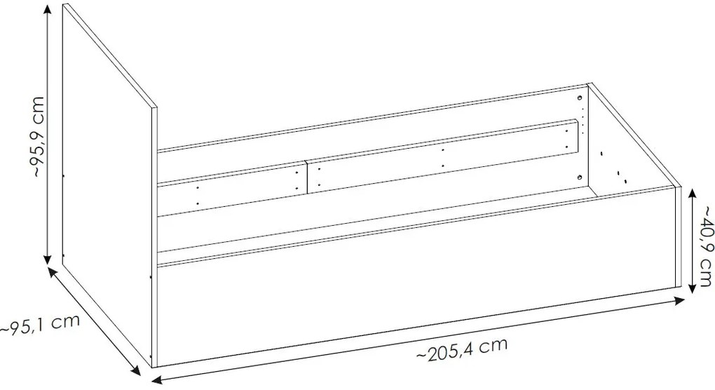 легло Ember-90 x 200