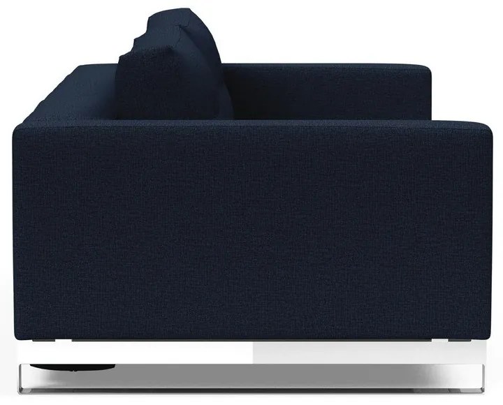Тъмносин разтегателен диван Mixed Dance Blue, 115 x 230 cm Cassius - Innovation