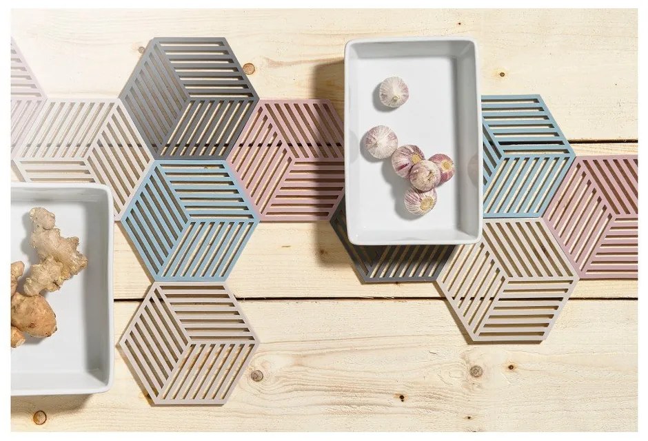 Силиконова подложка за тенджери 24x14 cm Hexagon - Zone