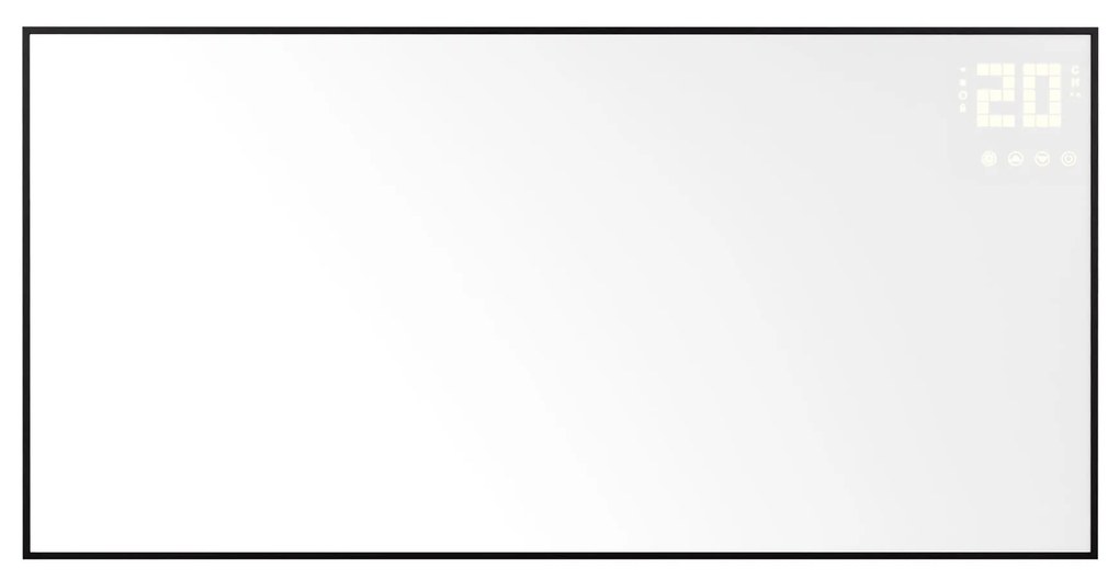 Klarstein Wonderwall Smart Bornholm, инфрачервен отоплител, 120 x 60 см, 770 W, апликация