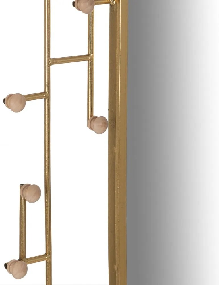 Стенно огледало със закачалка 55x100 cm Maze – Ixia