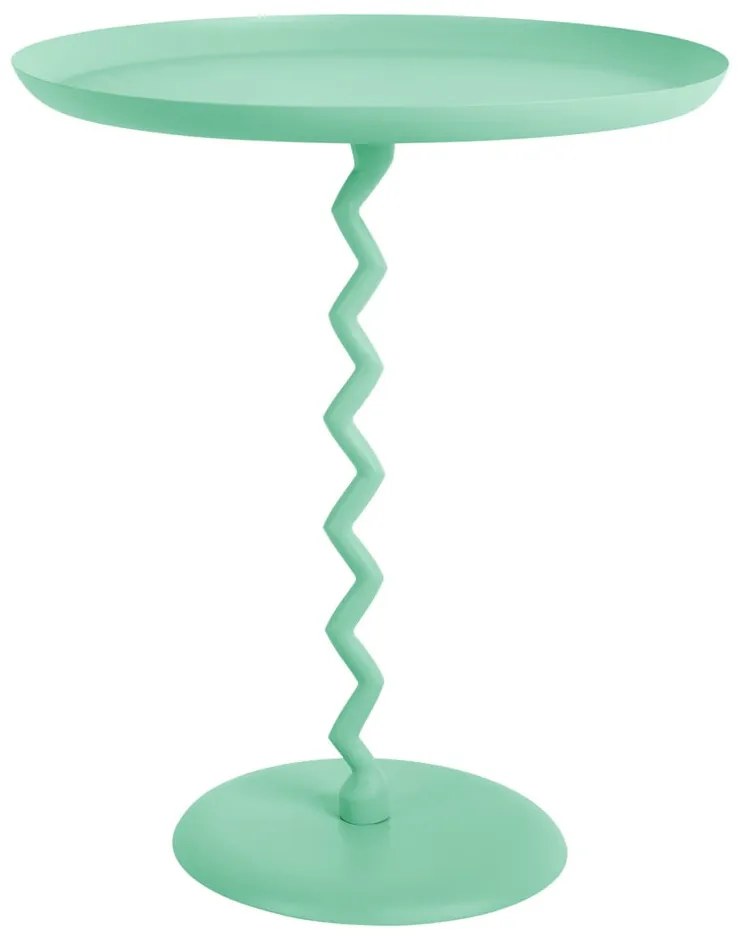 Метална кръгла странична масичка ø 44 cm Zig Zag – Leitmotiv