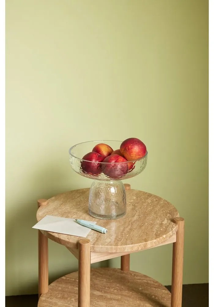 Стъклена ръчна изработка ваза (височина 19 cm) Aino – Hübsch