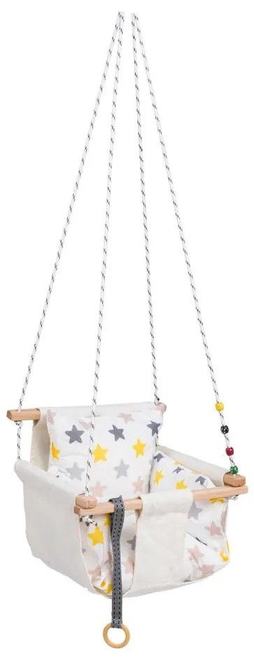 Детска текстилна люлка SELALE бяла