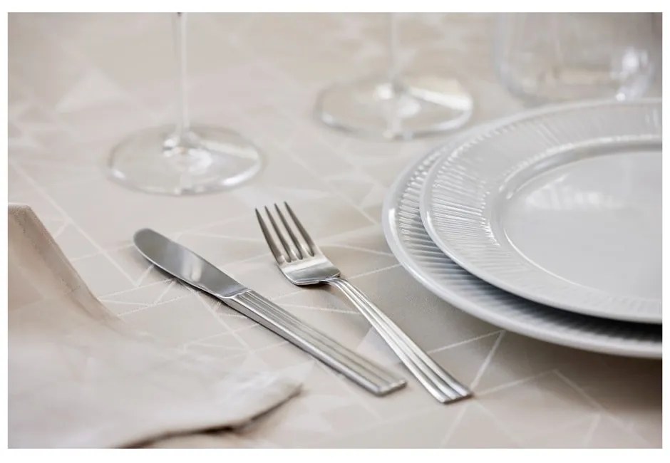 Прибори за хранене от неръждаема стомана в сребрист цвят 16 бр. Thebe – Gense