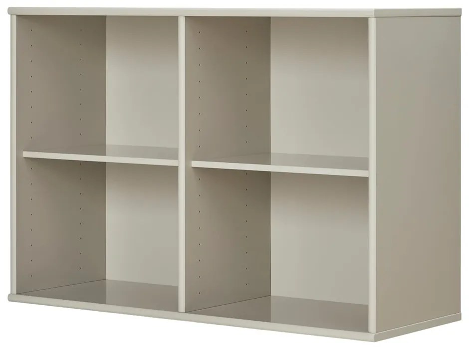 Бежова висяща библиотека 89x61 cm Mistral – Hammel Furniture