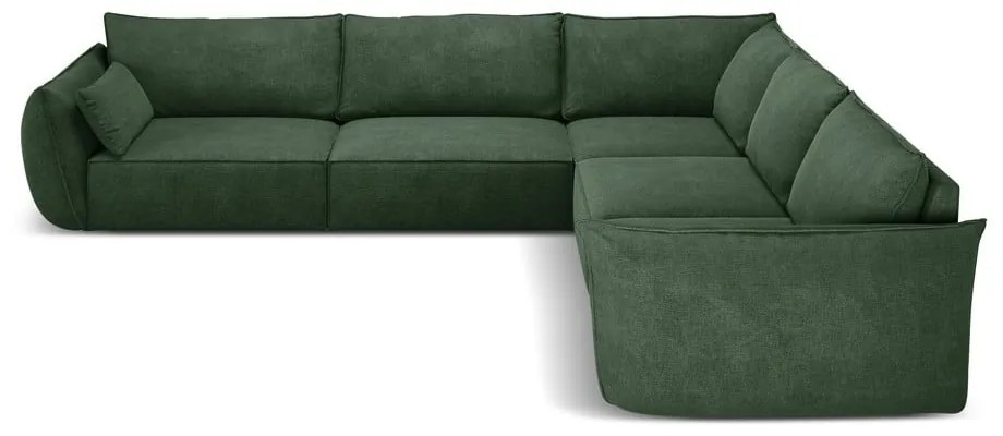 Тъмнозелен ъглов диван (променлив) Vanda - Mazzini Sofas
