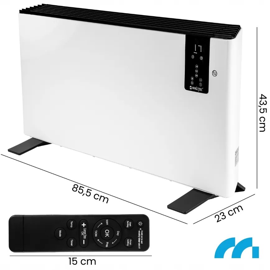 Електрически конвектор MalTec CH2400DW-PRO 2400 W