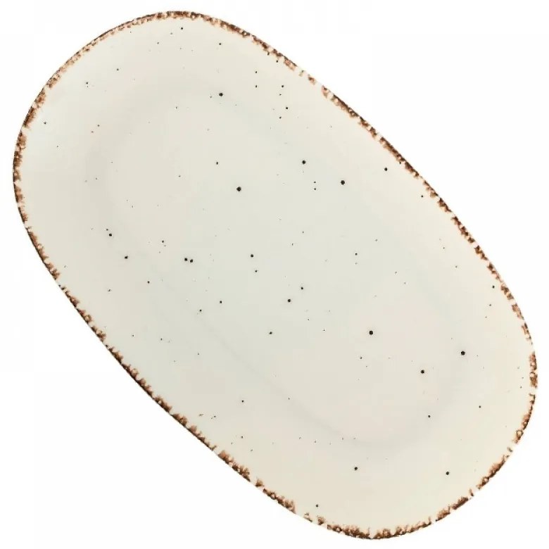 Gural Porselen - SIDE-Овално плато 24x14cm (GBSEO24KY58KH) - 0180658