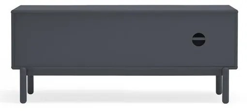 Тъмно сива ТВ масичка 140x56 cm Corvo - Teulat