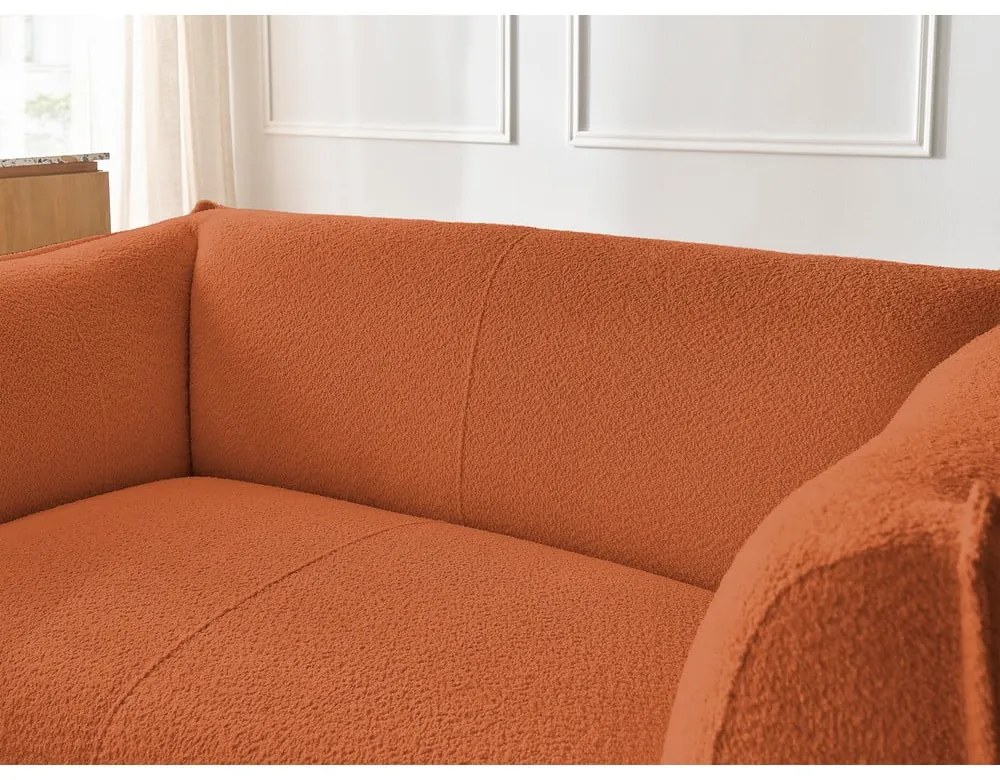 Оранжев диван от прежда с примки от букле 170 cm Giorgia – Bobochic Paris