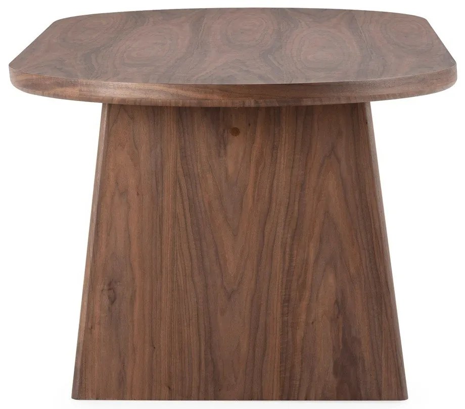 Трапезна маса от декор от орех 100x200 cm Blair – MOME