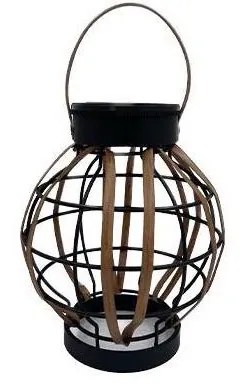 LED Соларна висяща лампа LED/0,1W/1,2V Ø 15 см 600 mAh IP44