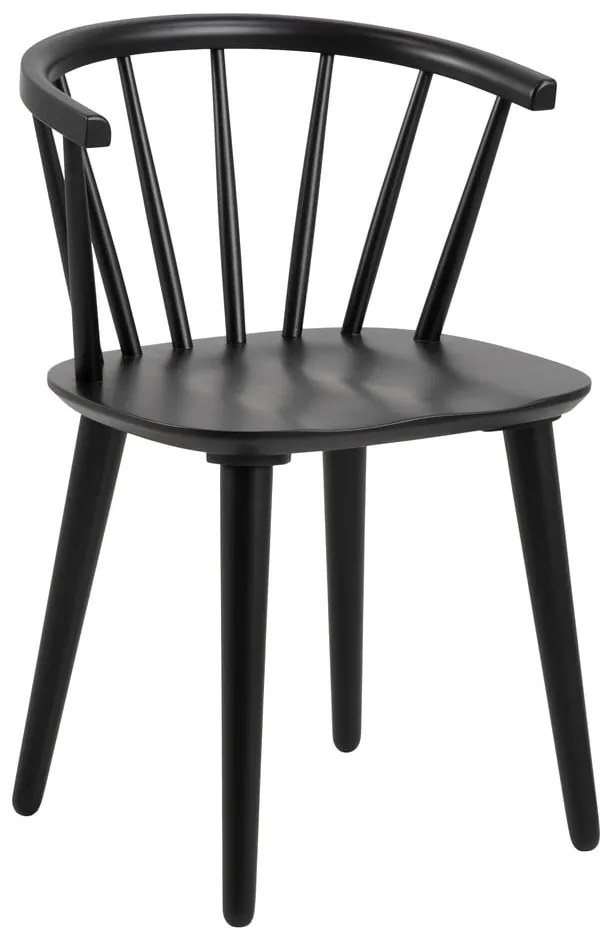 Черен трапезен стол Ida – Actona