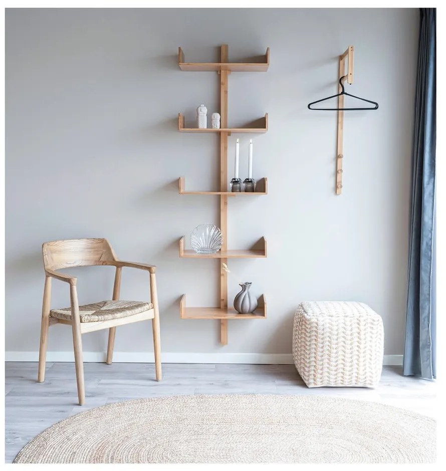 Бамбукова етажерка в естествен цвят 50 см Villa - House Nordic