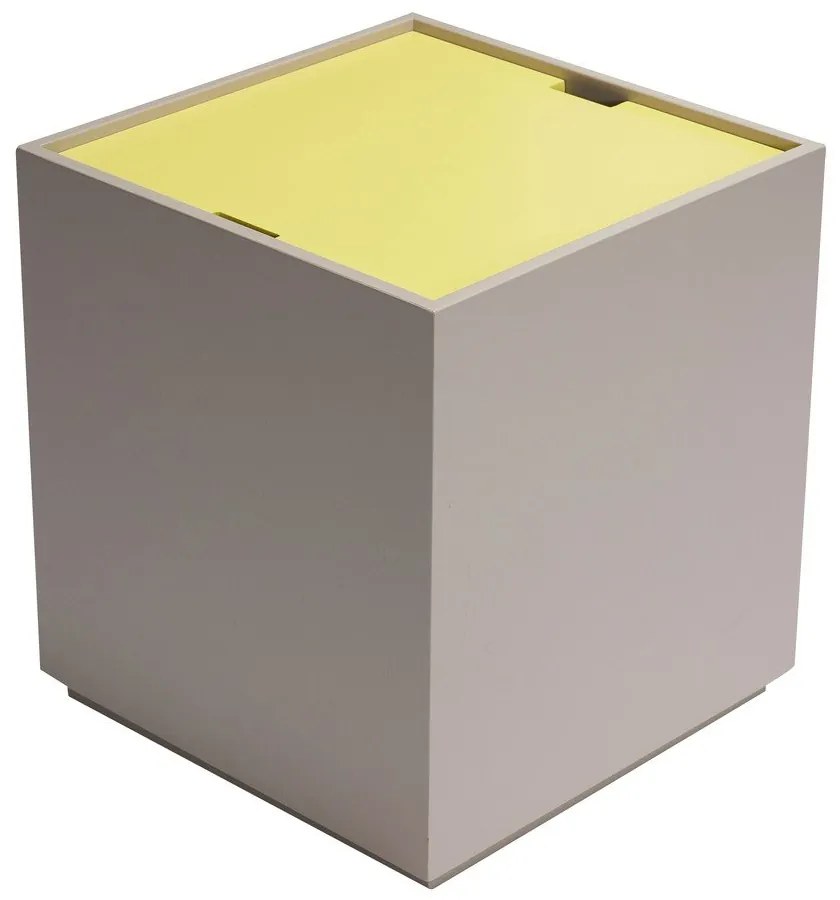 Ракла от масивен ясен в жълт и сив цвят 40x45 cm Vault – Hübsch