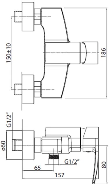 Кран за душ KLS SEATTLE