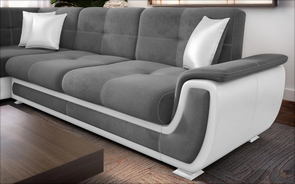 Разтегателен ъглов диван + клик-клак механизъм Принцес II