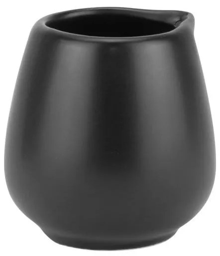 Horecano - Vision Black Каничка за мляко голяма без дръжка 200ml MATT (F0761-200FB)
