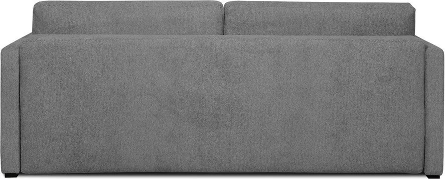 Сив разтегателен диван 218 cm Resmo - Scandic