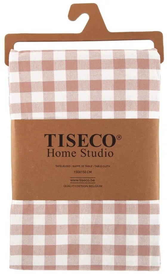Памучна покривка за маса 150x150 cm Gingham – Tiseco Home Studio