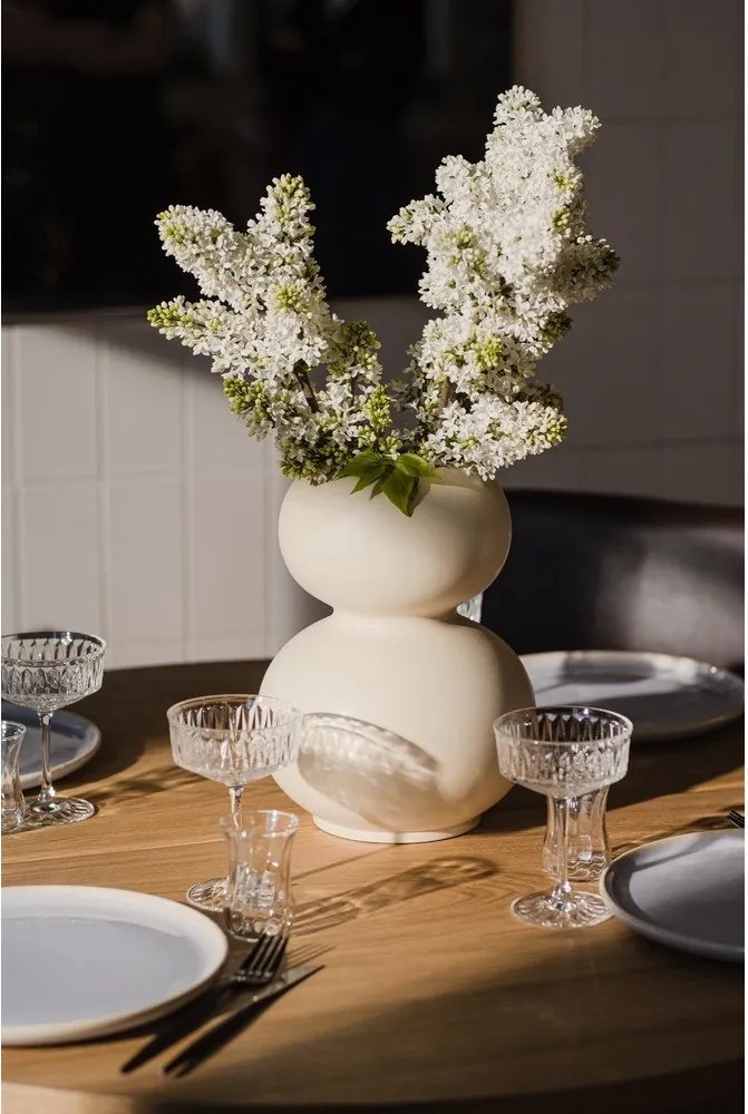 Бежова керамична ваза (височина 36 cm) Tuga – noo.ma