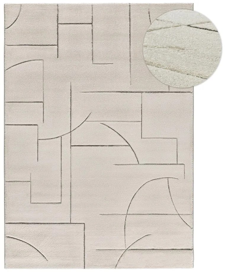 Кремав килим 120x170 cm Lena – Universal