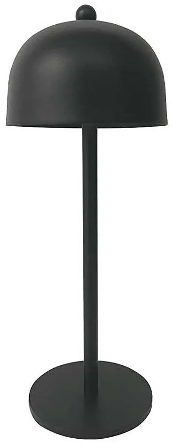 LED регулируема презареждаема настолна лампа LED/1W/5V 3000-6000K 1800 mAh черна